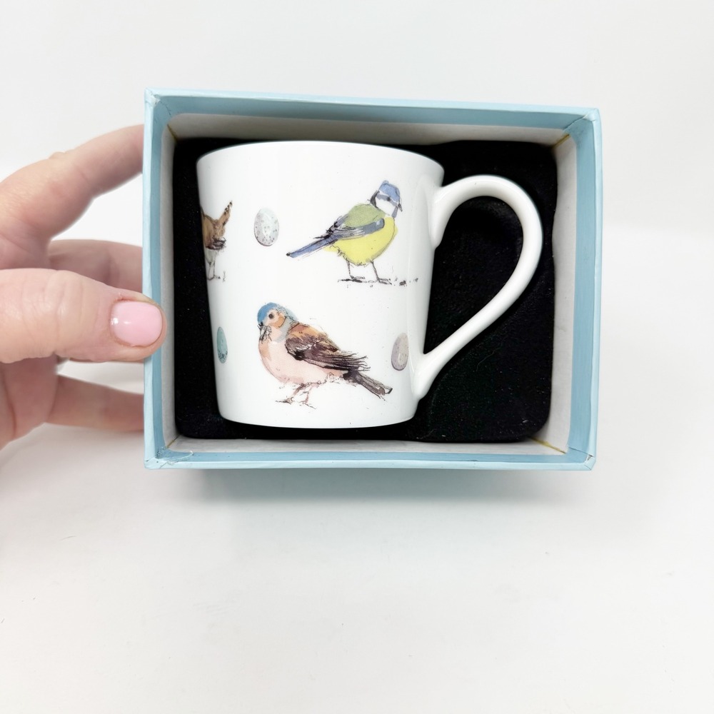 NEW‎ Madeleine Floyd Birds Otter House 2014 Bone China Cup England